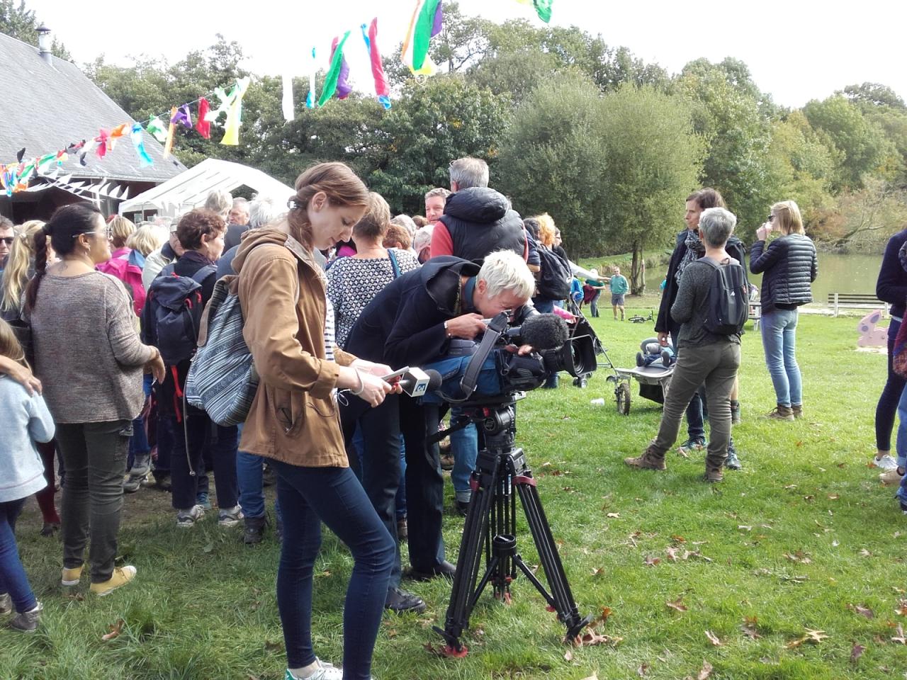 La télé à la base de loisirs du Locheur