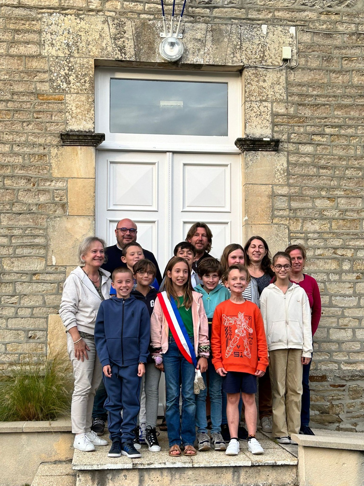 Conseil municipal des enfants de VAL d'ARRY après la désignation du nouveau maire n°2