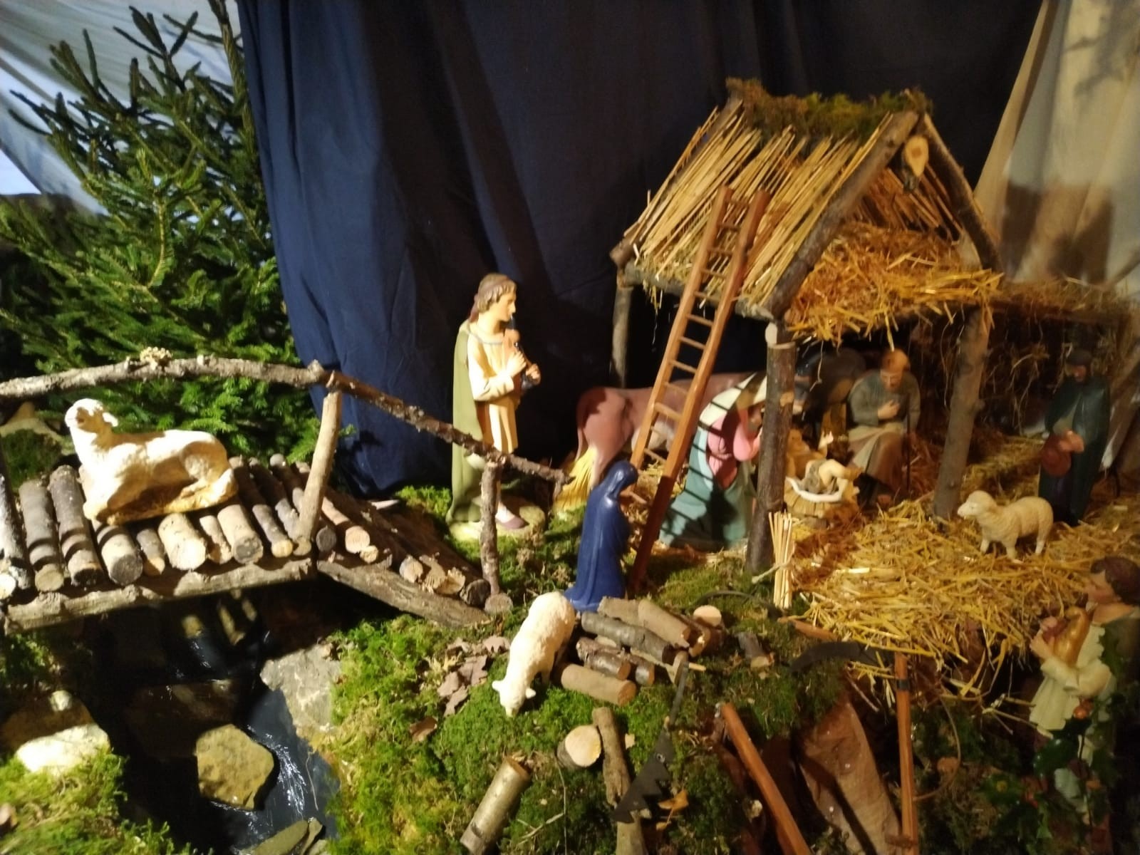 Creche de l eglise assomption notre dame de noyers bocage 2