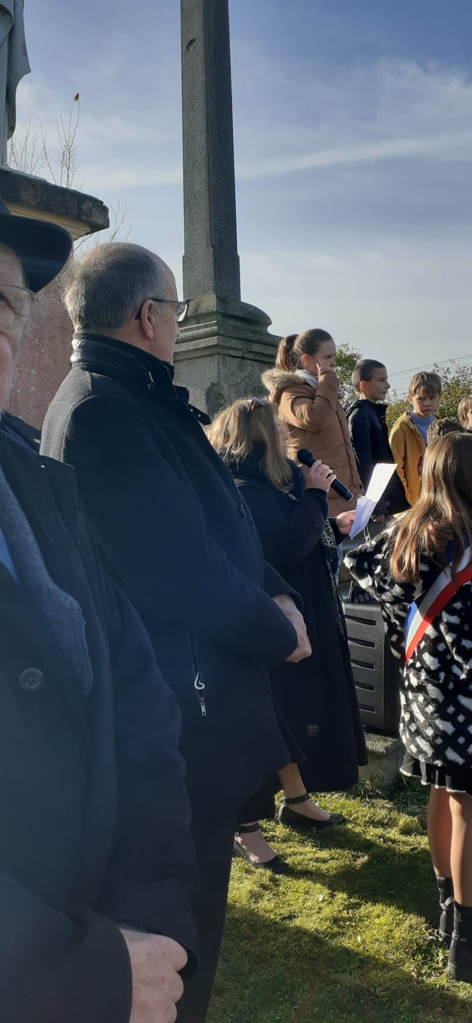 Discours de la maire déléguée de Tournay Sur Odon