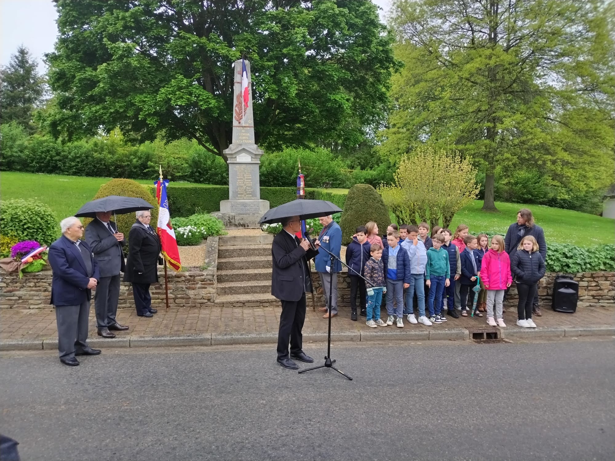 Discours de monsieur le maire