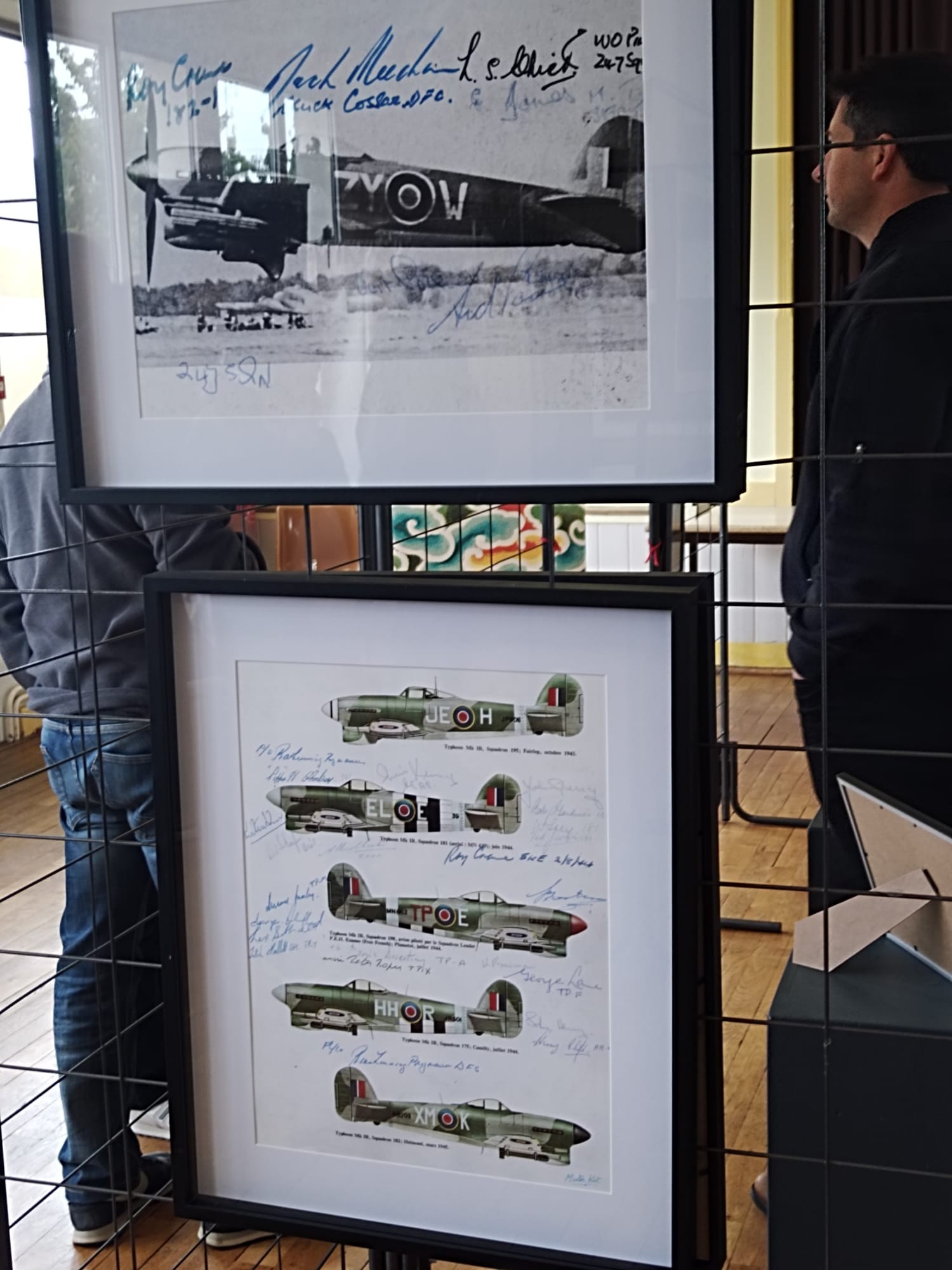 Exposition autous des pilotes de typhoons et de la liberation de la normandie n 6