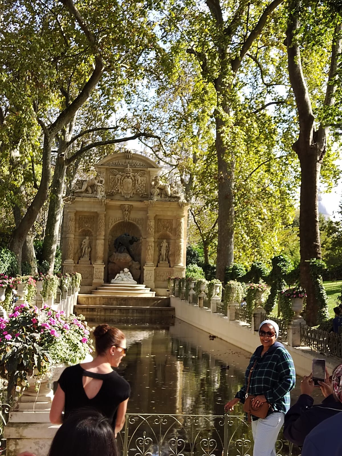 Fontaine du parc du Luxembourg