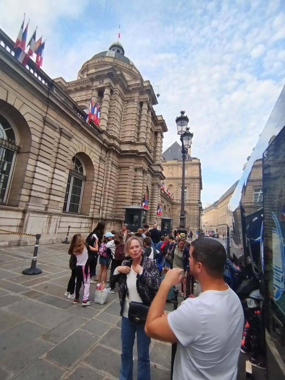 Groupe de VAL d'ARRY devant le Sénat