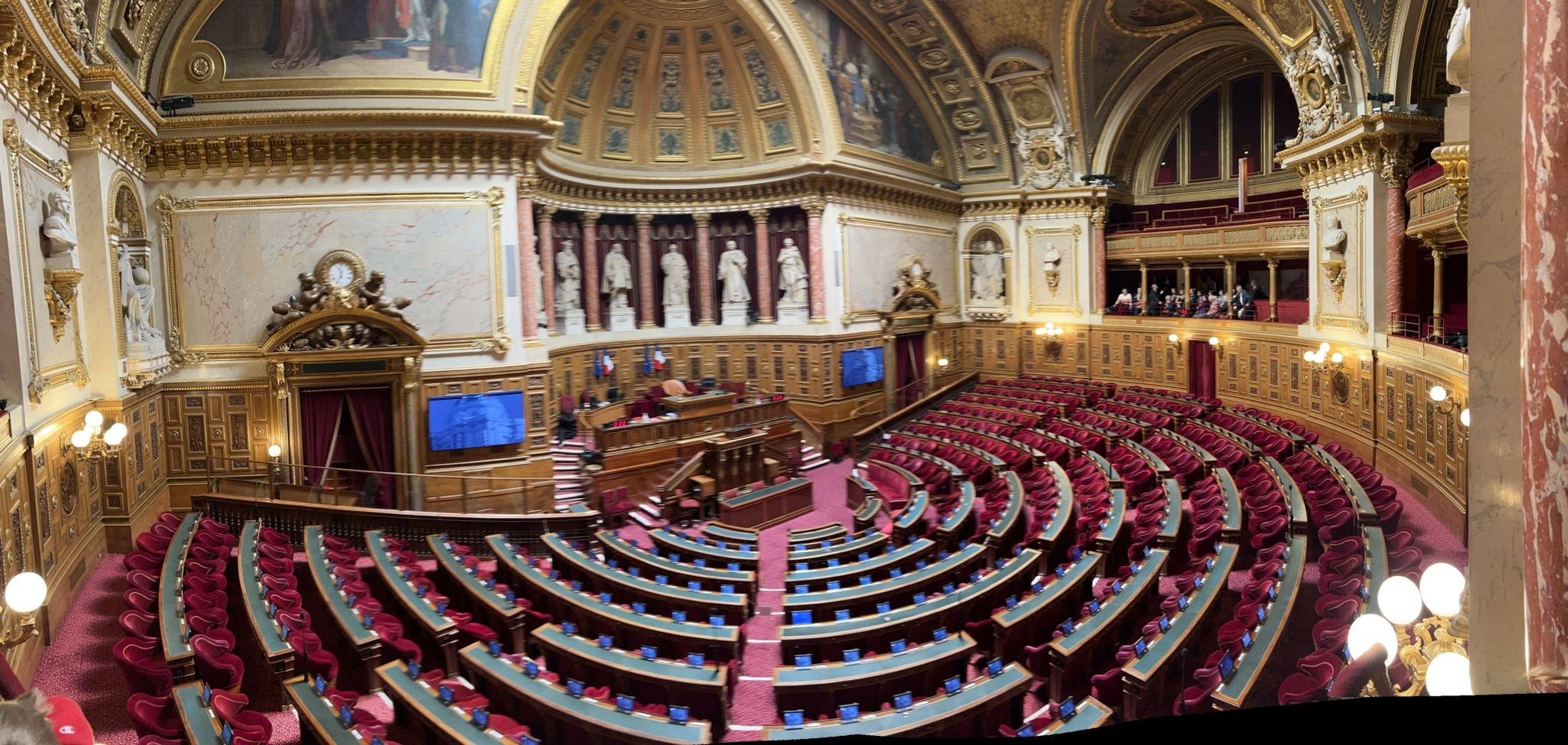 Hémicycle des 348 sénateurs