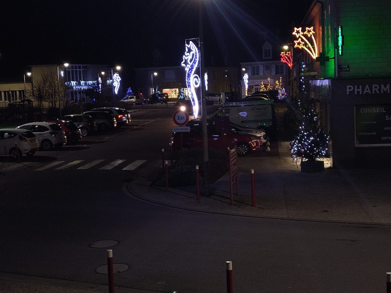 Illumination de la place de noyers bocage