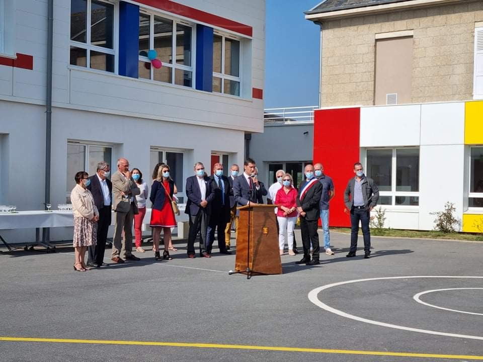 Inauguration école discour