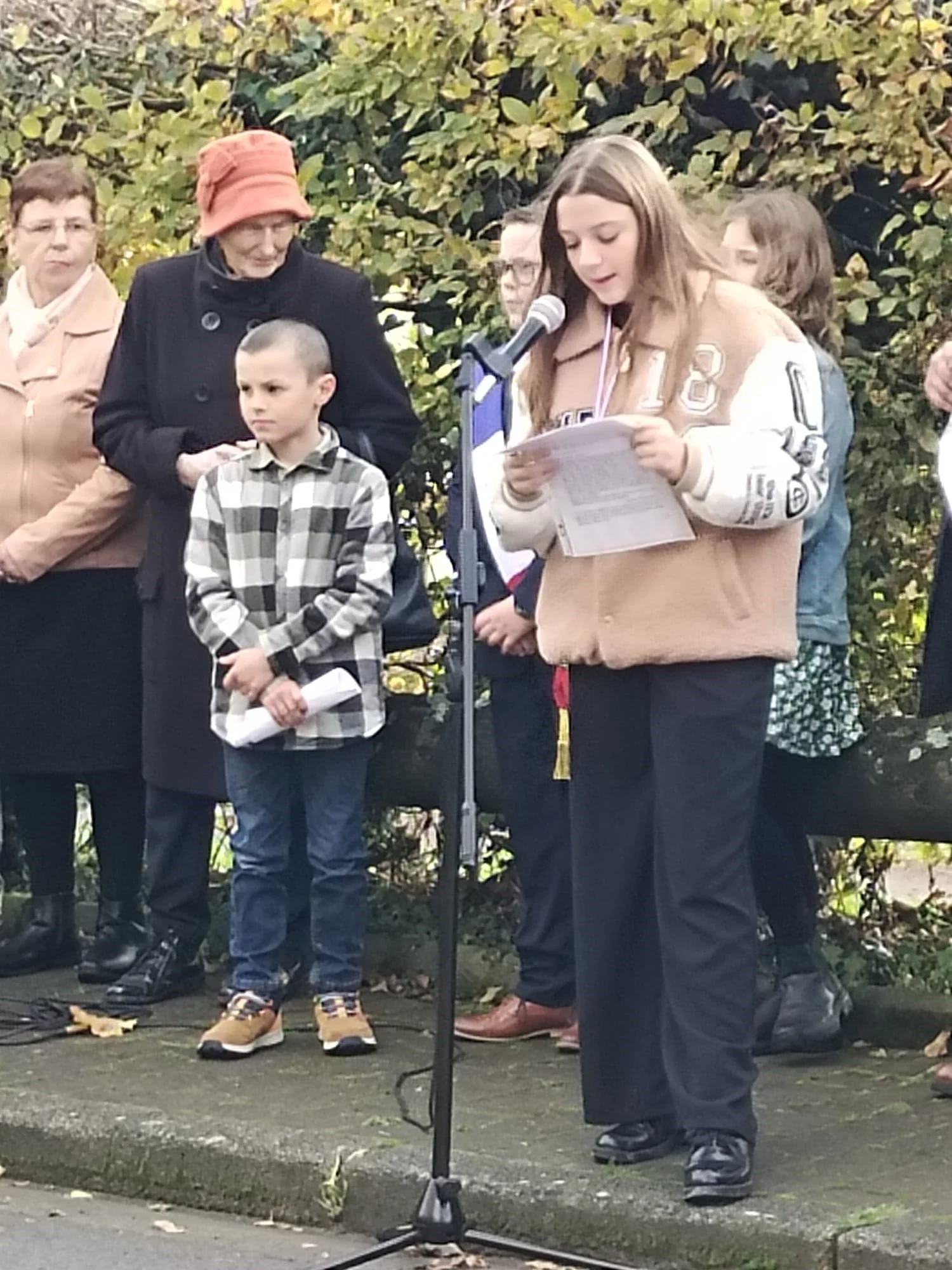 Lecture de lettres de poilus le 11 novembre 2025