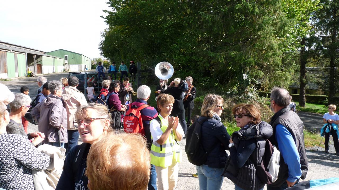 Arrivée au Locheur par la ferme bio