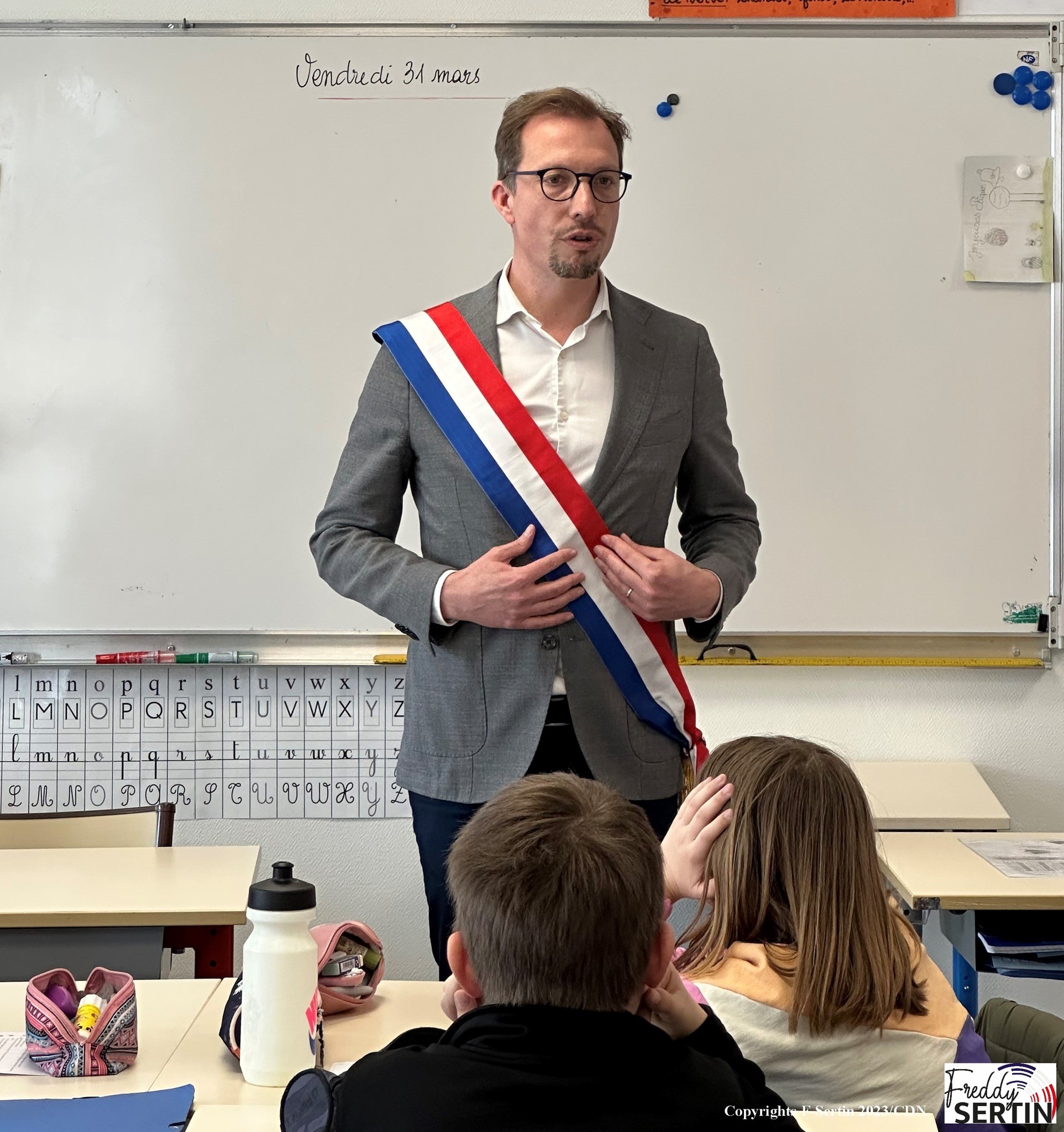 Rencontre freddy sertin depute et enfants de l ecole de val d arry p11