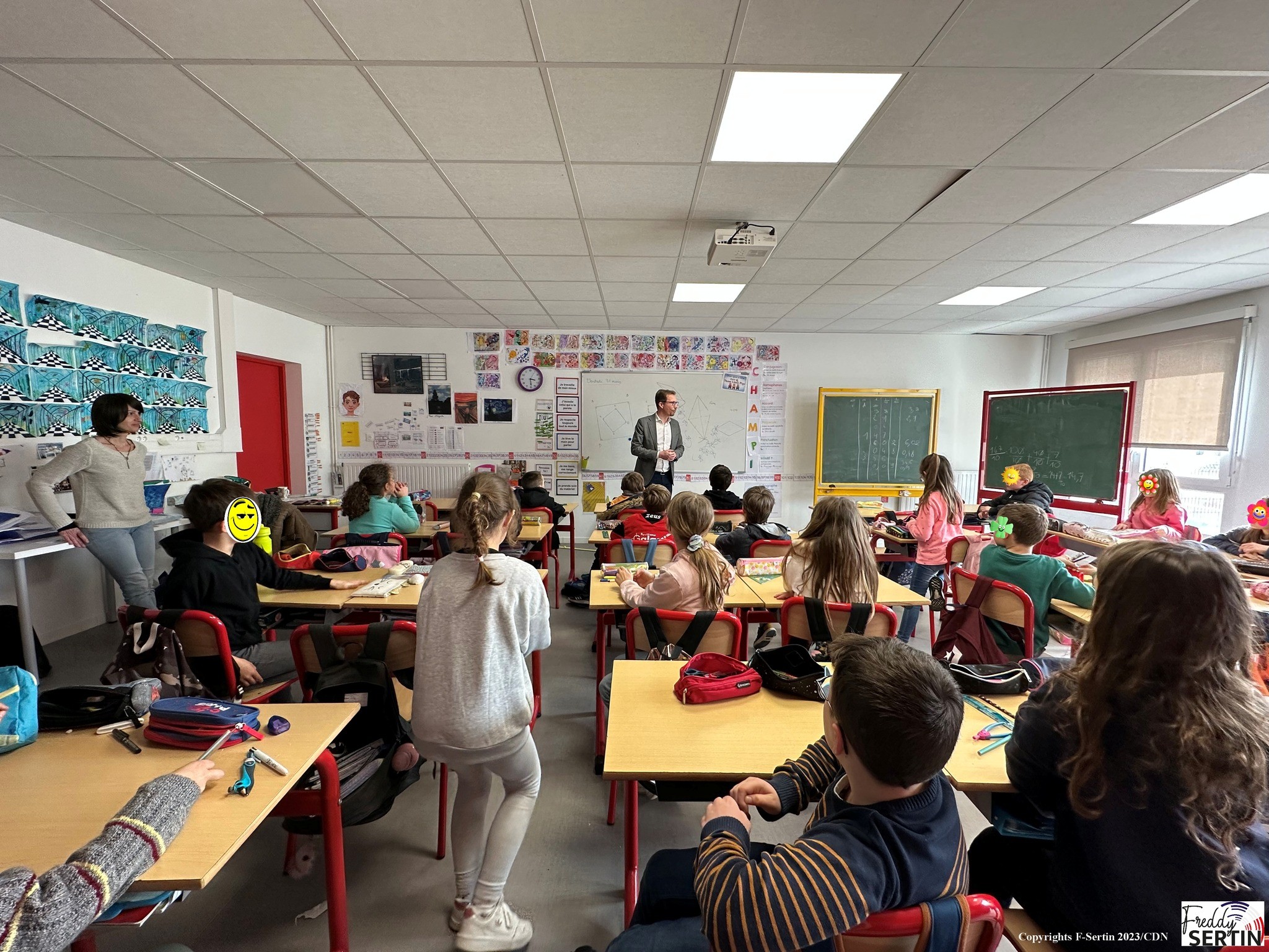 Rencontre freddy sertin depute et enfants de l ecole de val d arry p12