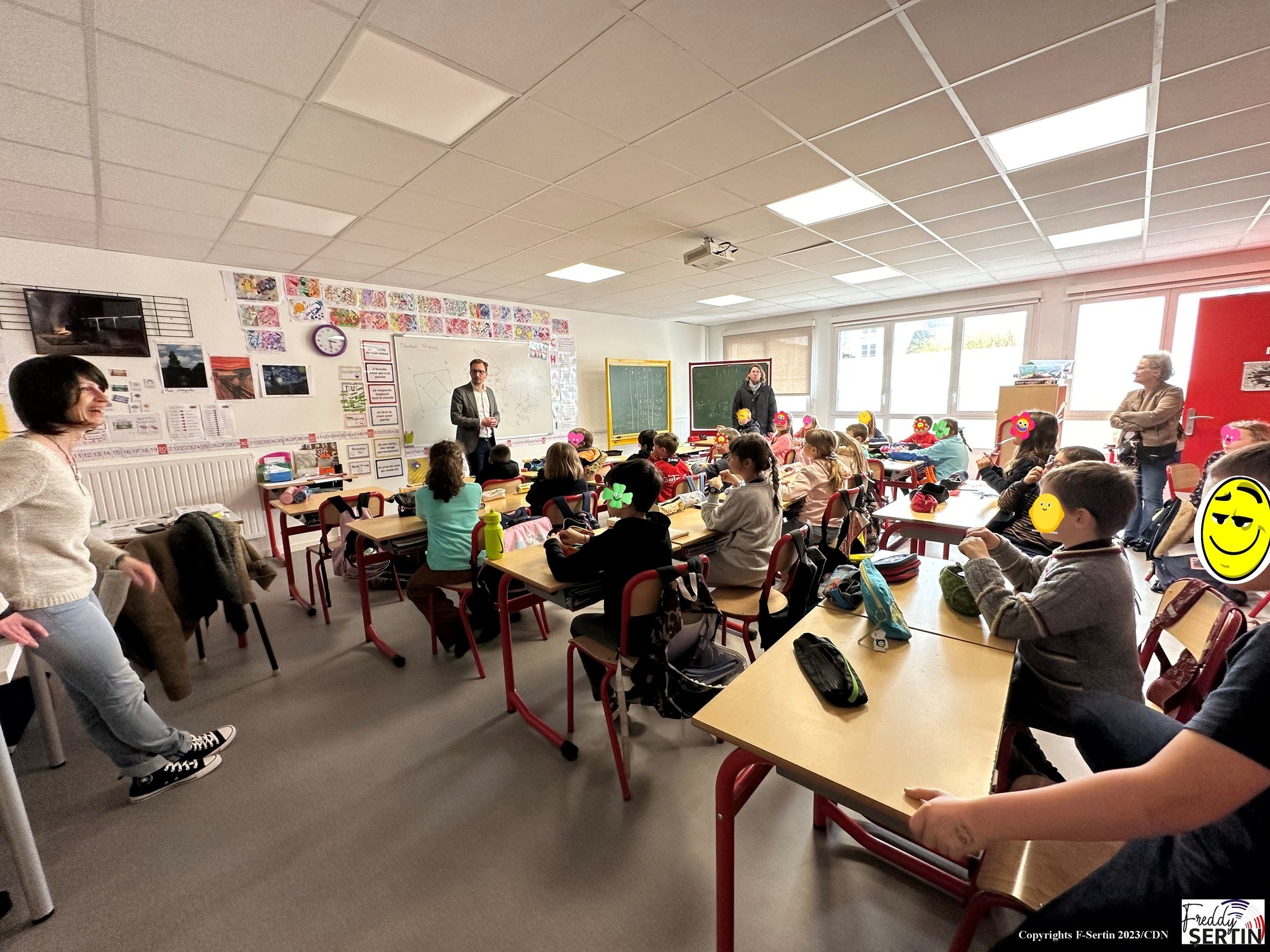 Rencontre freddy sertin depute et enfants de l ecole de val d arry p13