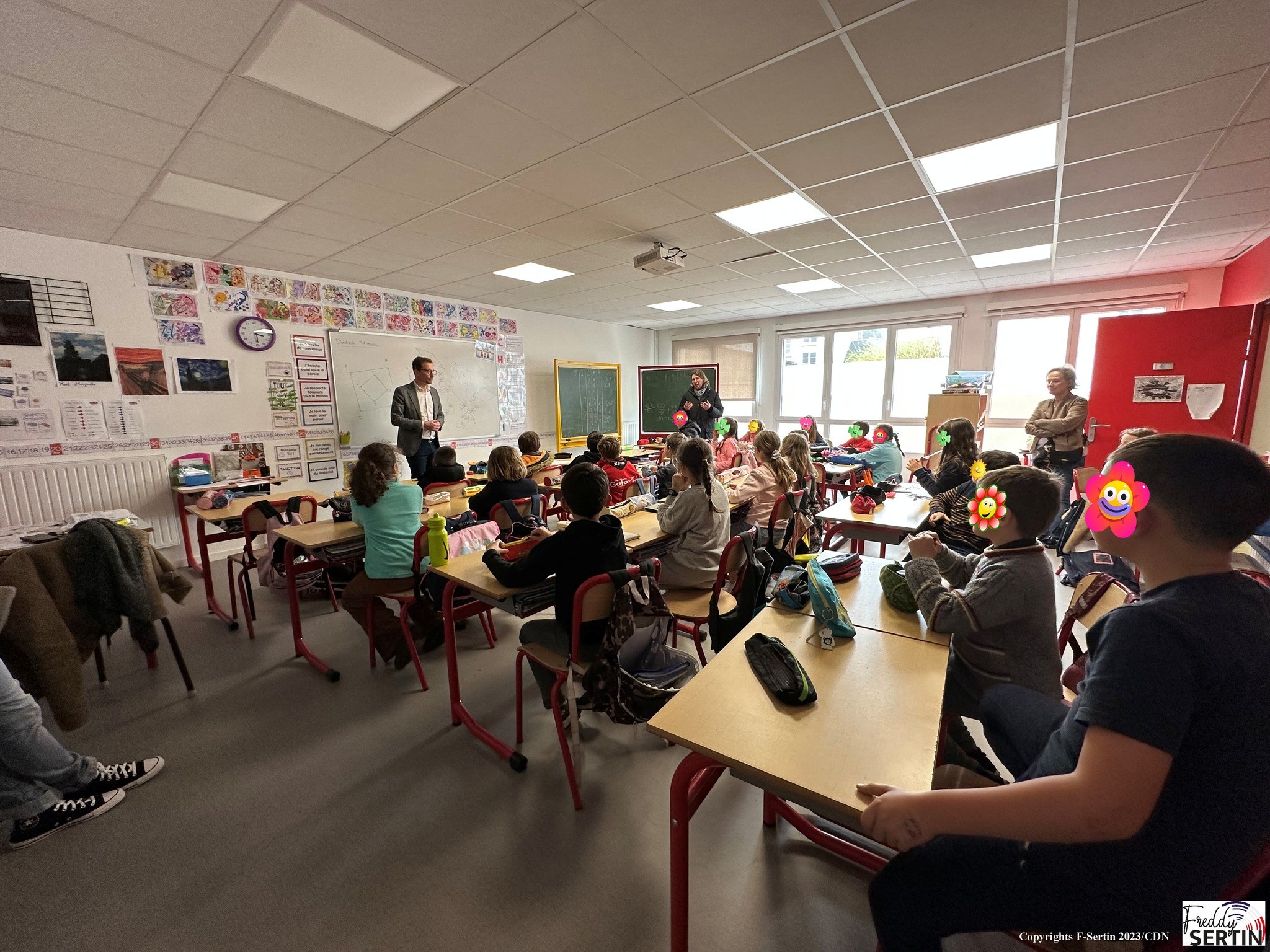 Rencontre freddy sertin depute et enfants de l ecole de val d arry p14