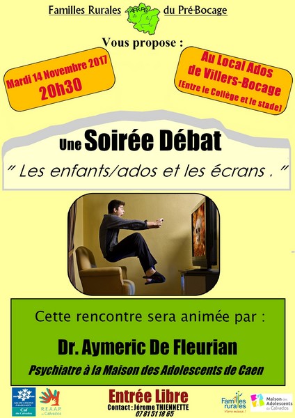 201711affiche soiree debat ecrans ados enfants 2 2 