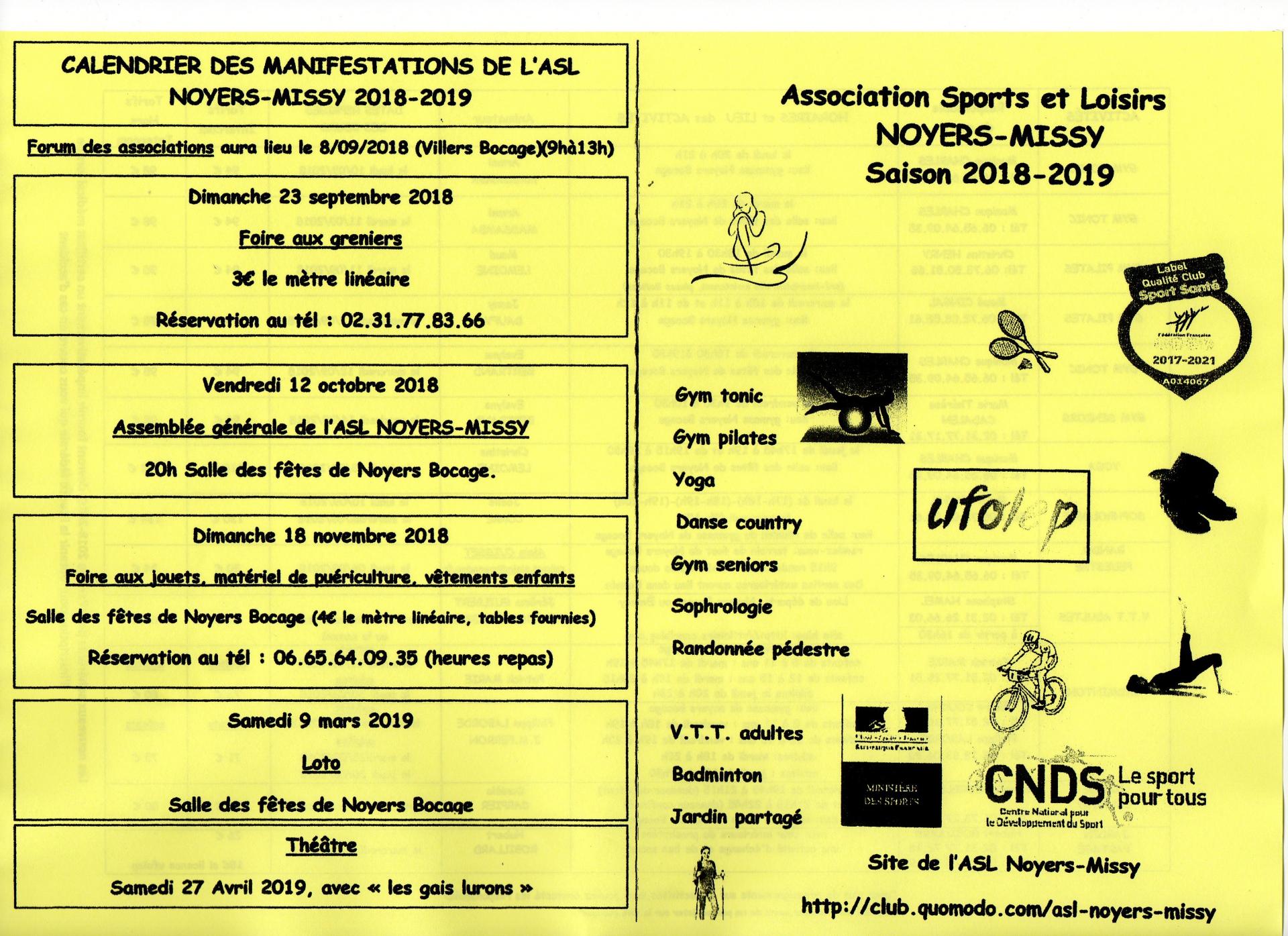 2018 2019 asl activité sportive proposée recto