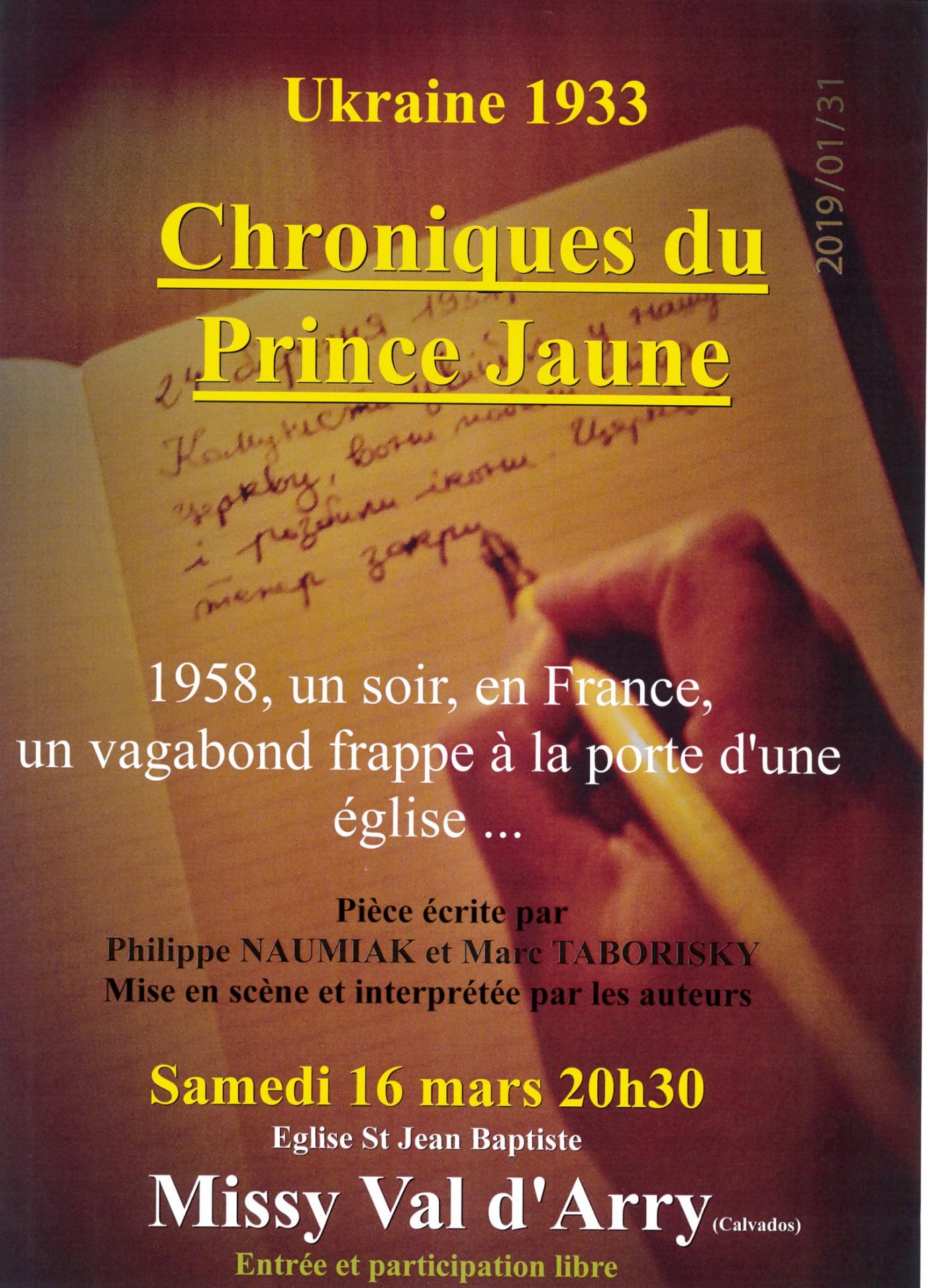 20190311affiche chroniques du prince jaune