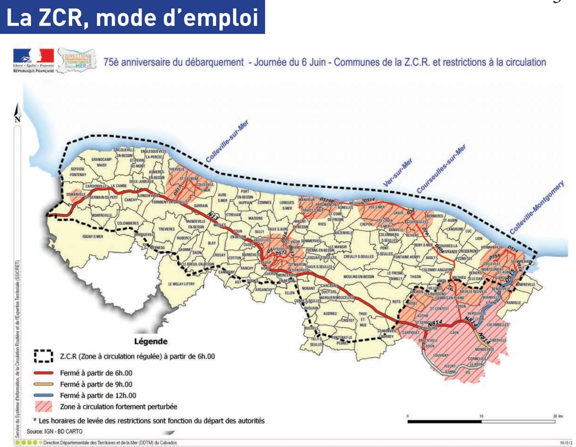 20190606 circulation pour 75eme anniversaire du debarquement