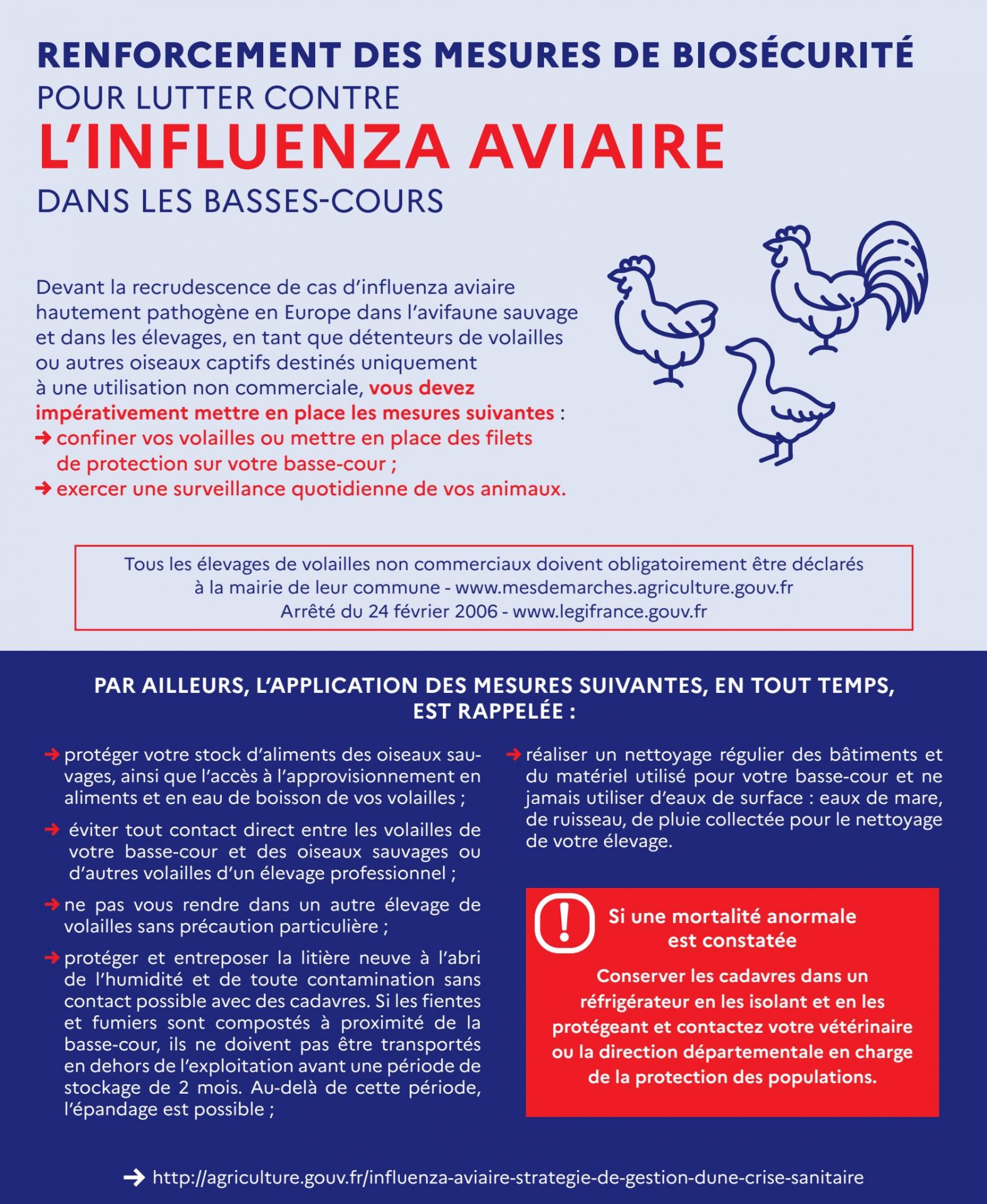 20221219 lutte contre l influenza aviaire