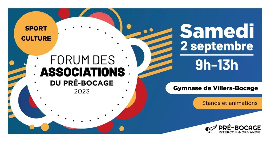 20230815 forum des associations du 03 septembre a villers bocage