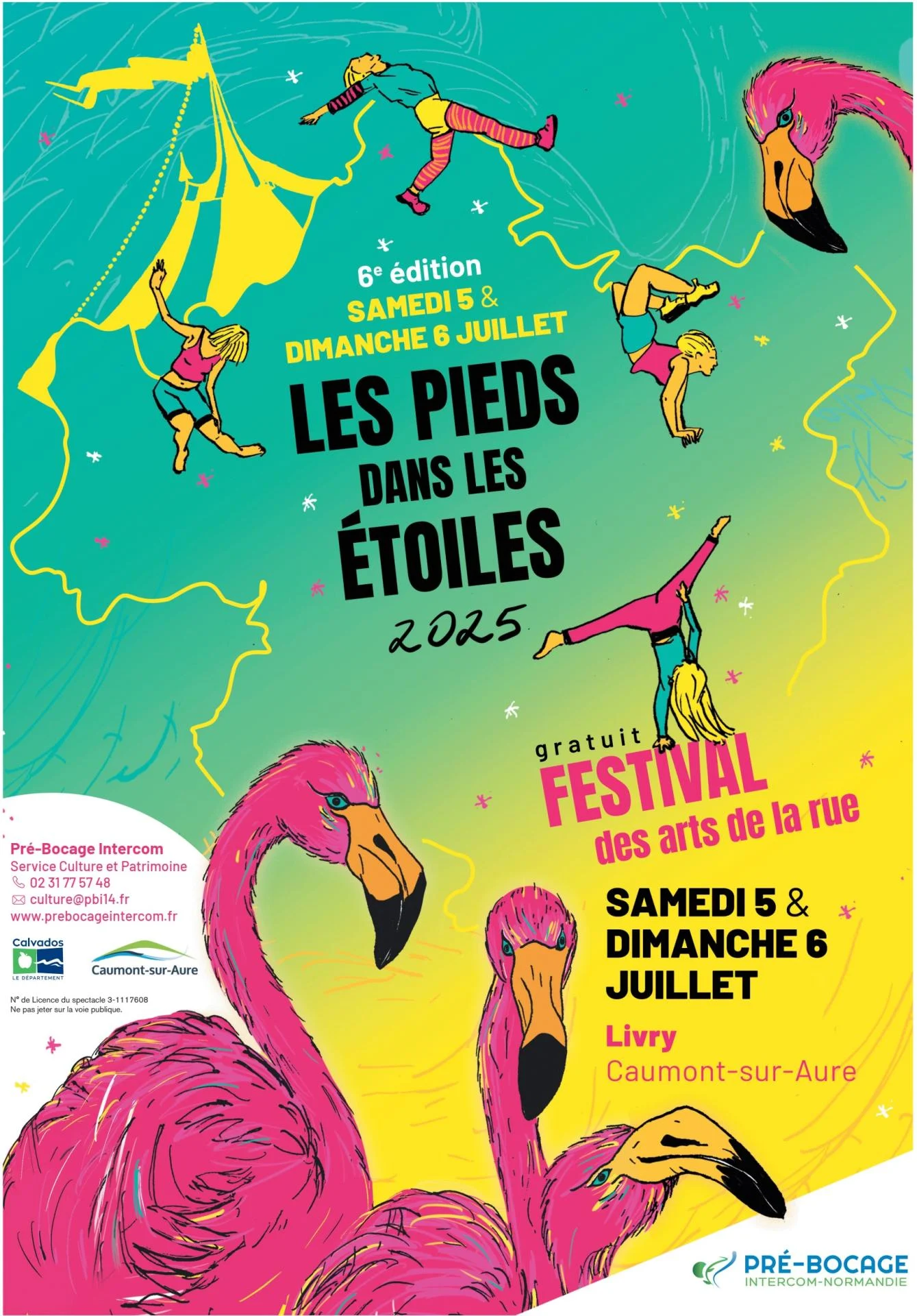 Affiche les pieds dans es etoiles2025