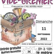 Affiche vide grenier 11 septembre 2022