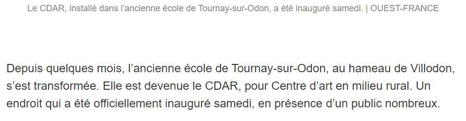 Article sur l inauguration du cdar 17 mai 2023 1