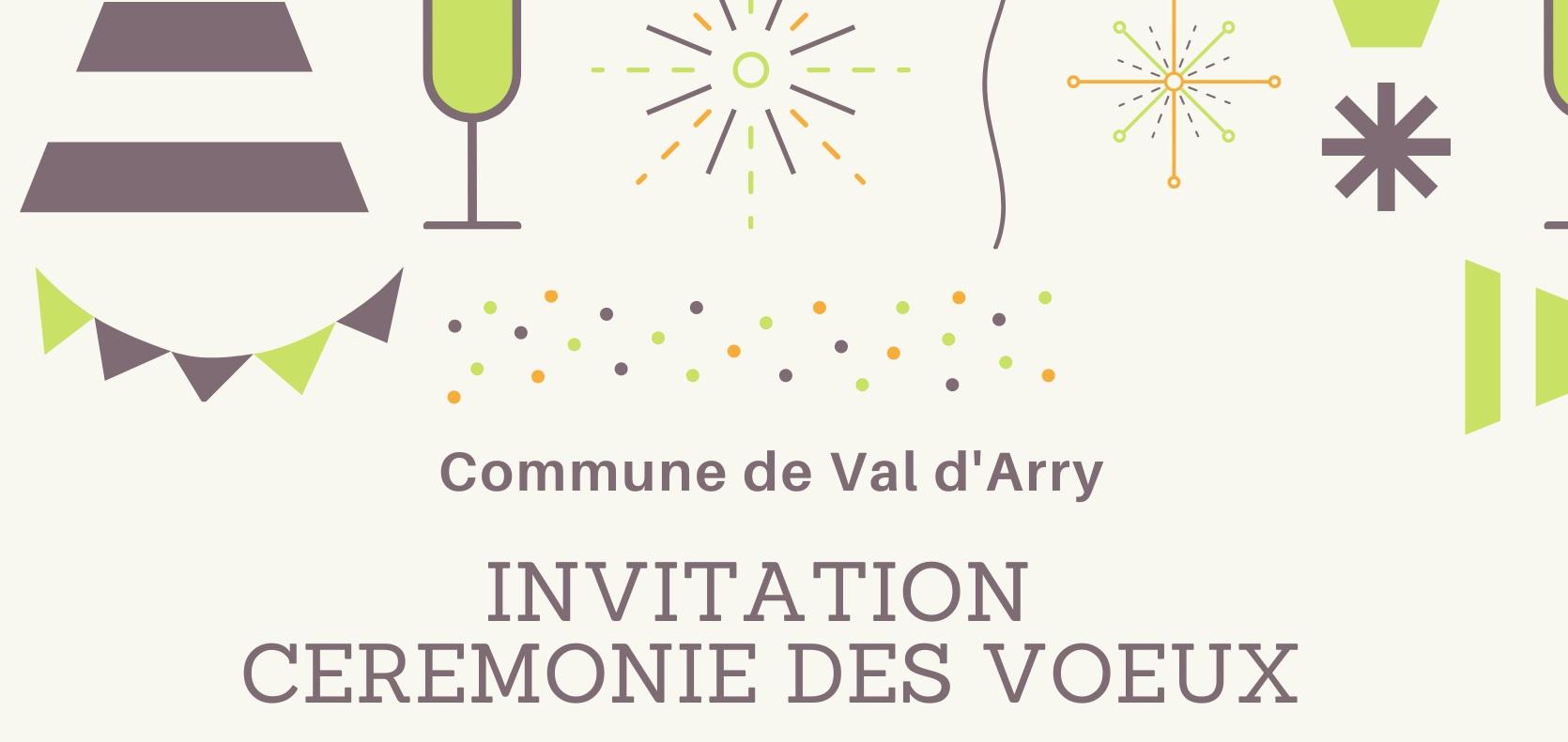 En tete invitation voeux habitants