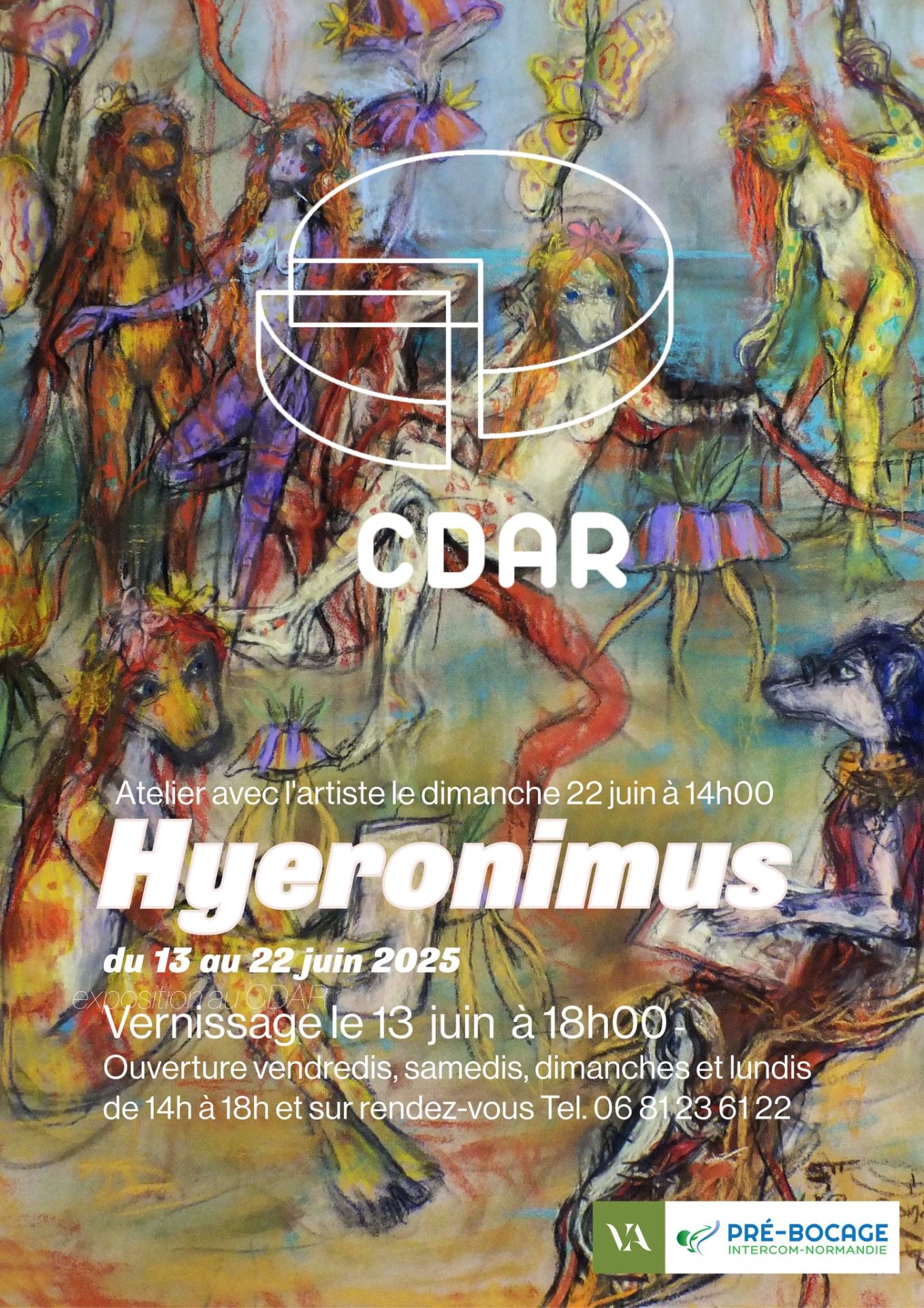 Exposition hyeronimus 13 au 22 juin 2025
