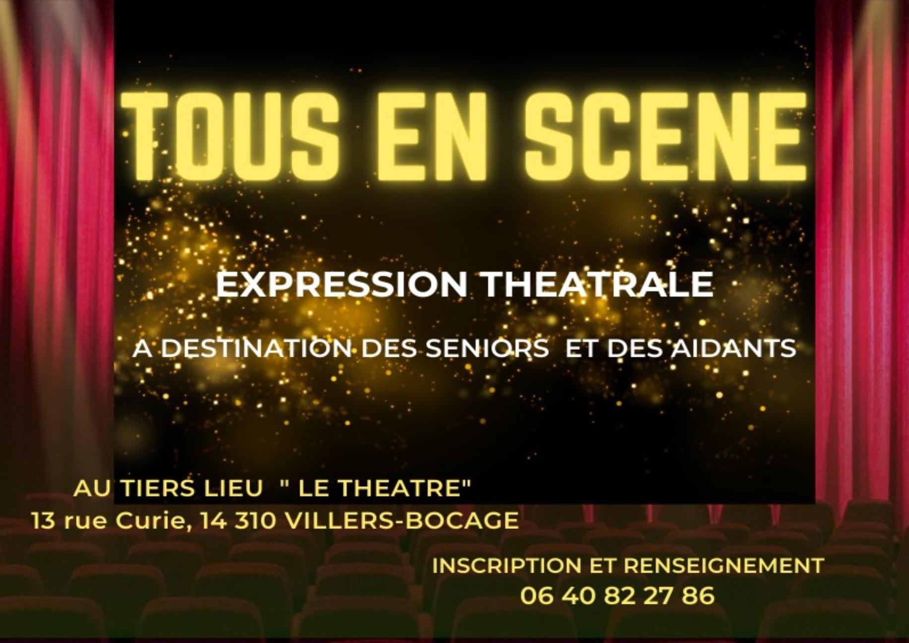 Expression theatrales pour seniors et aidants recto