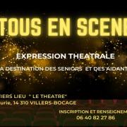 Expression theatrales pour seniors et aidants recto