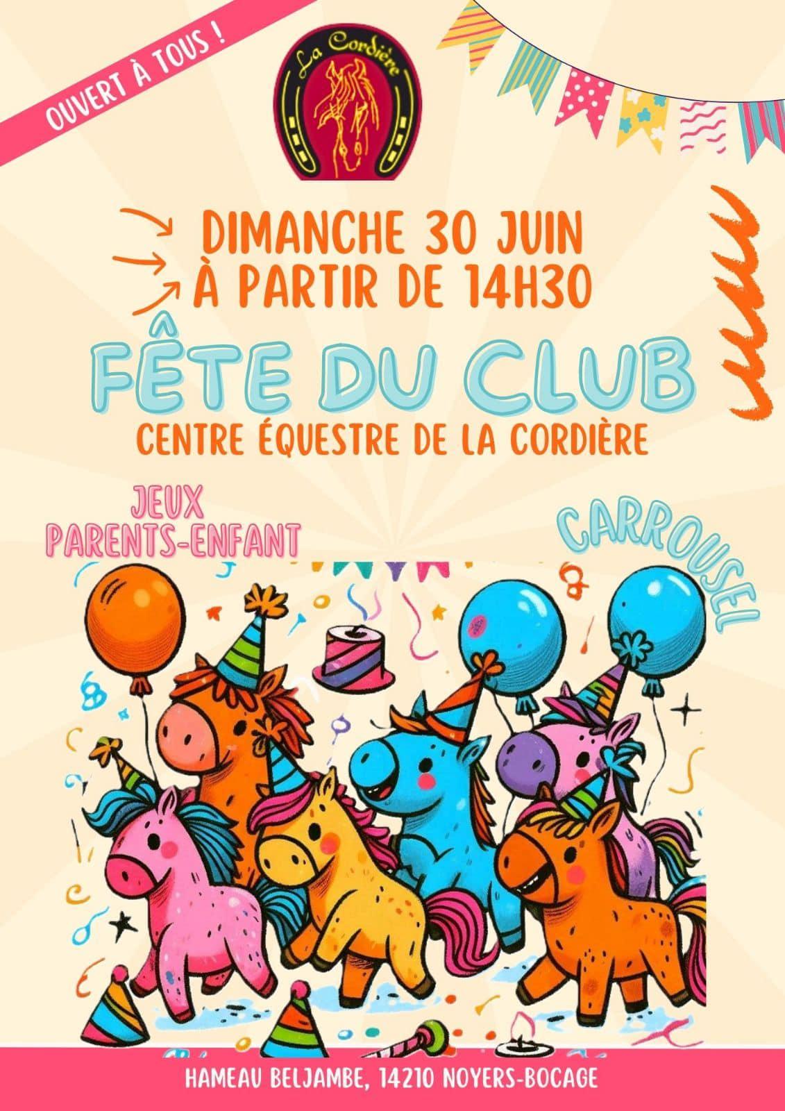 Fete du club de la cordiere 2024