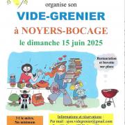 Foire aux greniers 2025 de l asl ajon