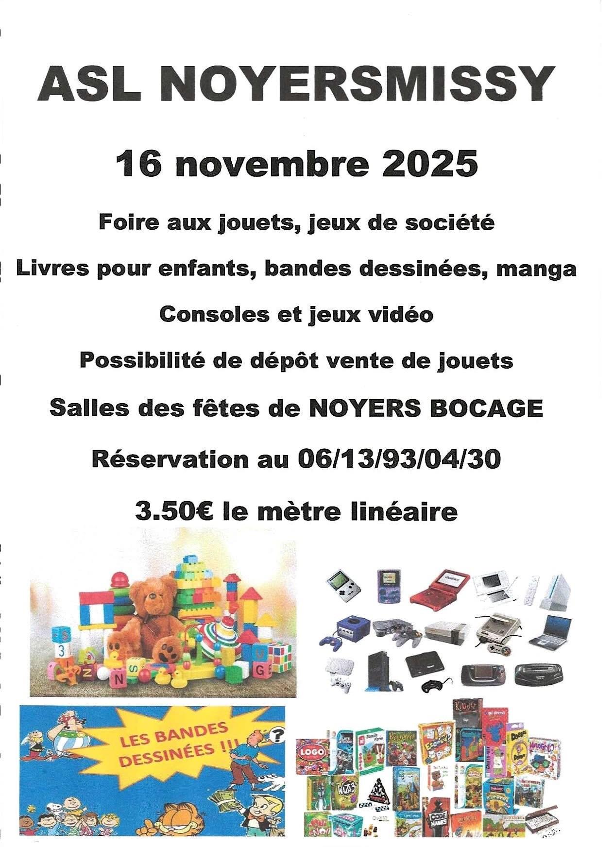 Foire aux jouets 2025 asl val d arry