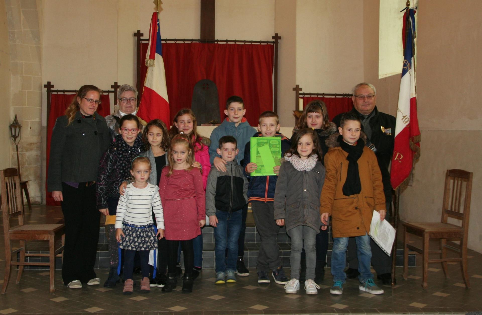 Cérémonie hommage aux poilus mort pour la France