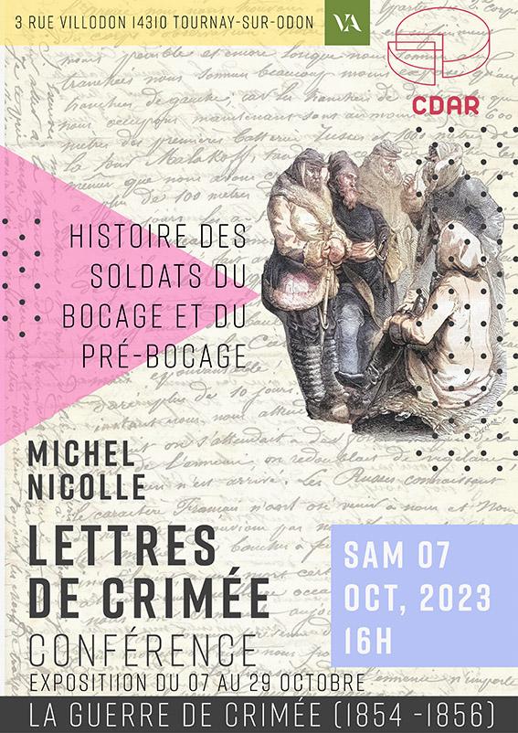 Lettres de crimee 07 octobre 2023 au cdar