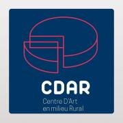 Logo cdar centre d art en milieu rural