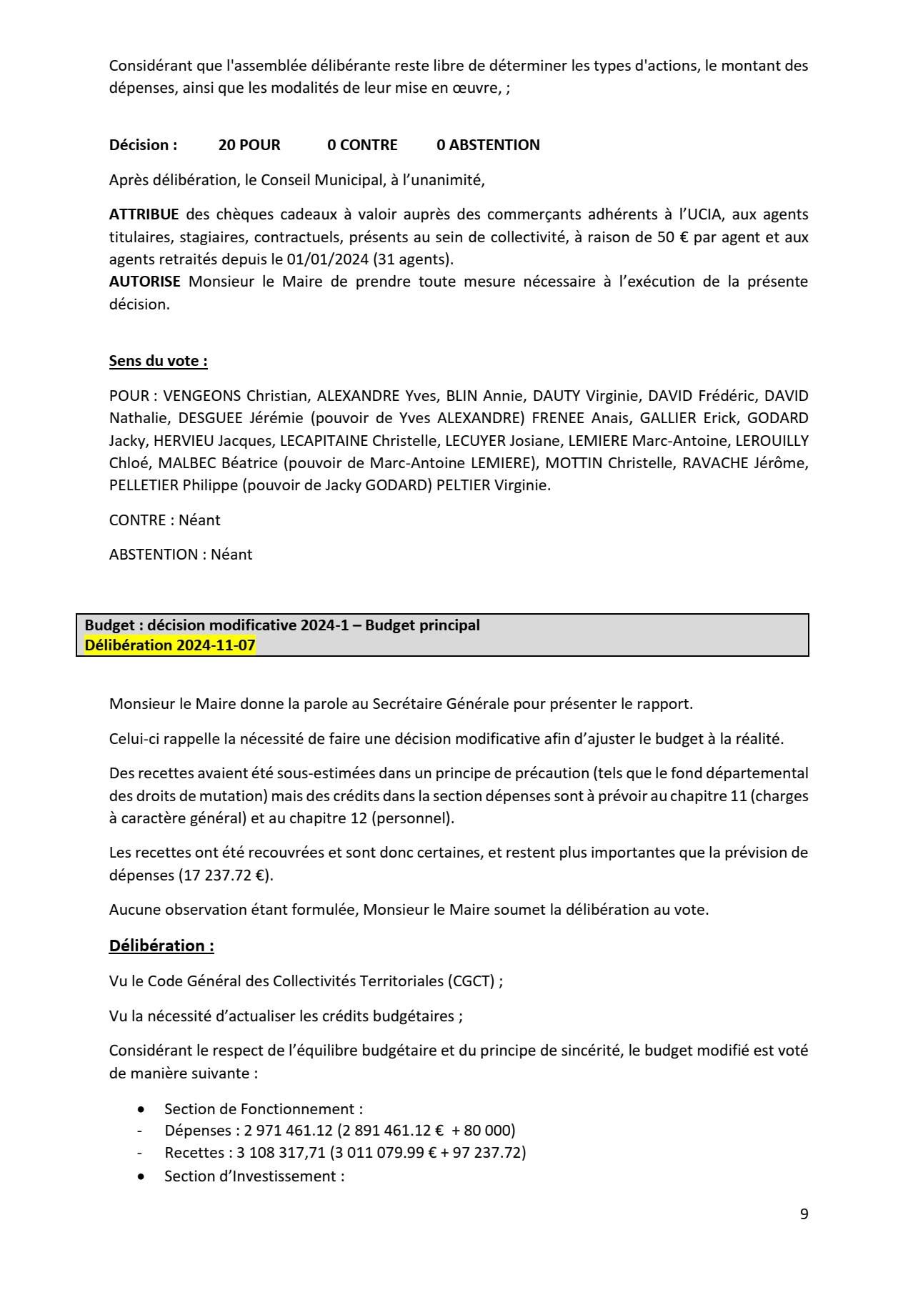 Proces verbal du 19 novembre p10