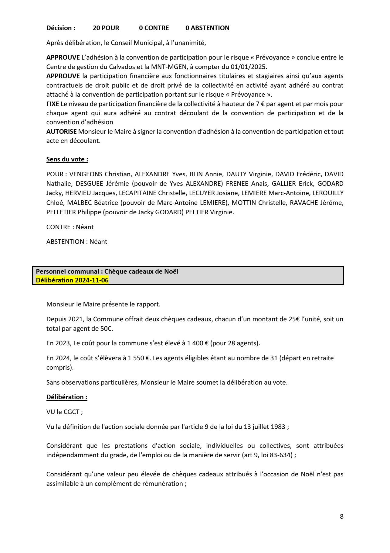 Proces verbal du 19 novembre p9