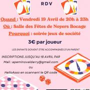 Soiree jeux de societe 19 avril 2024