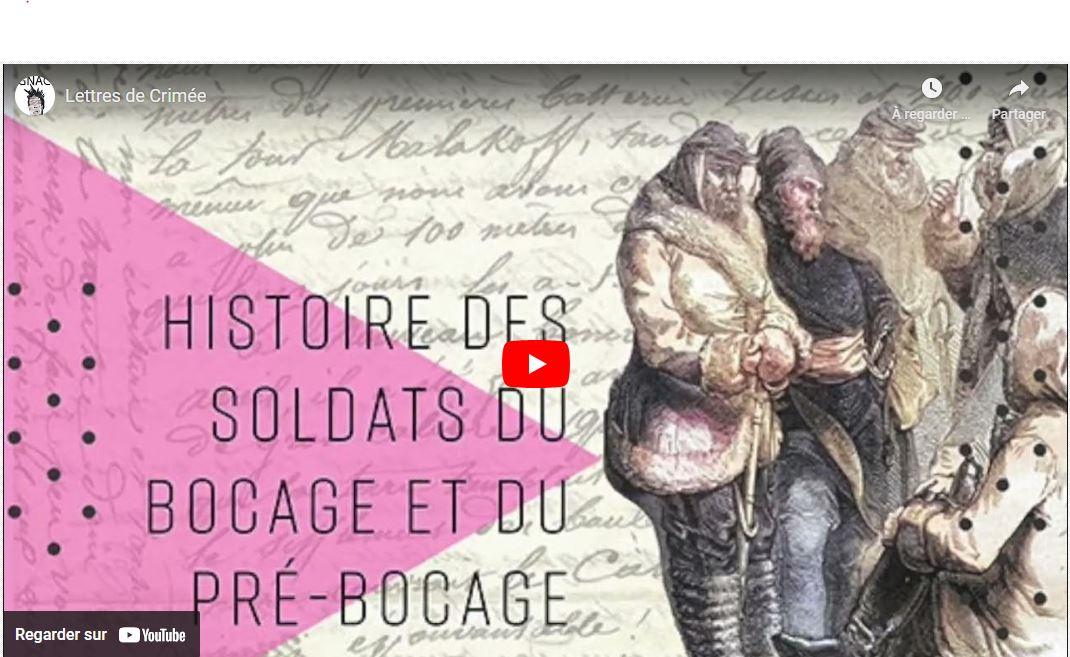 Video sur l exposition lettres de crimee second volet