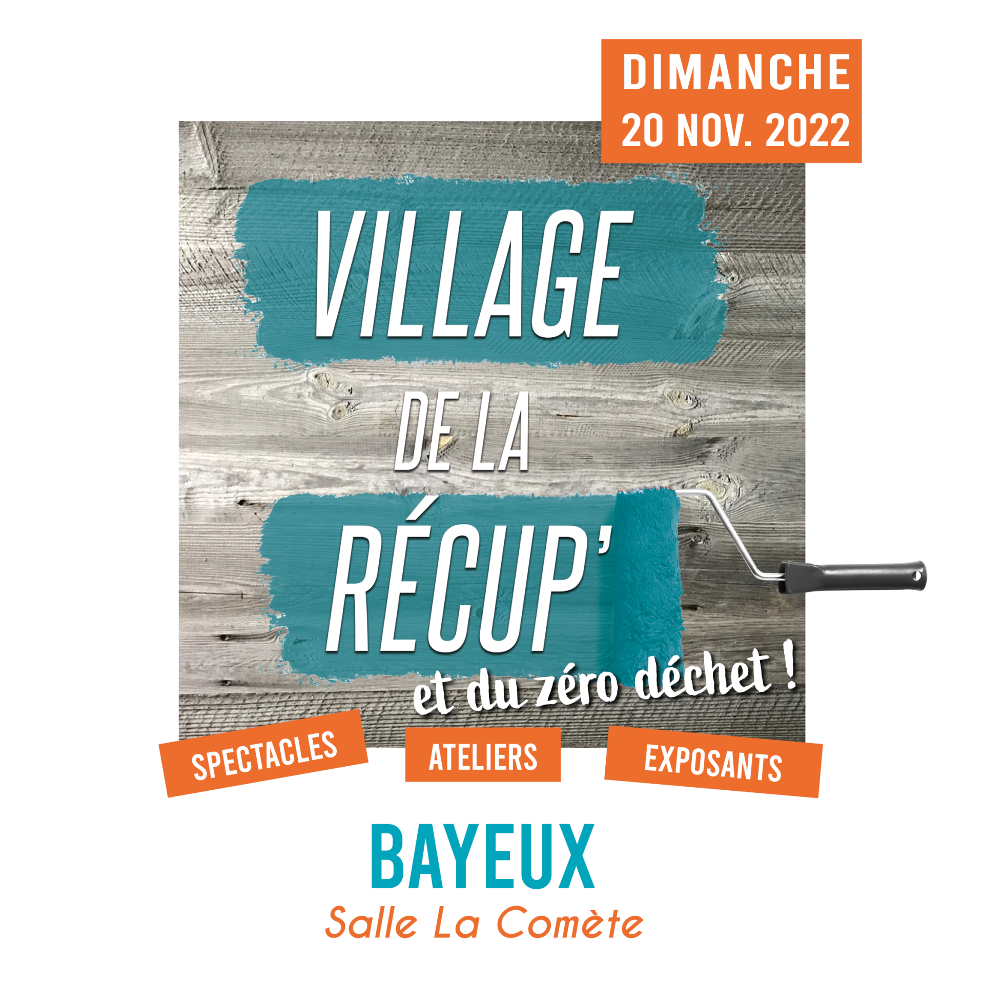 Visuel instagram village de la recup