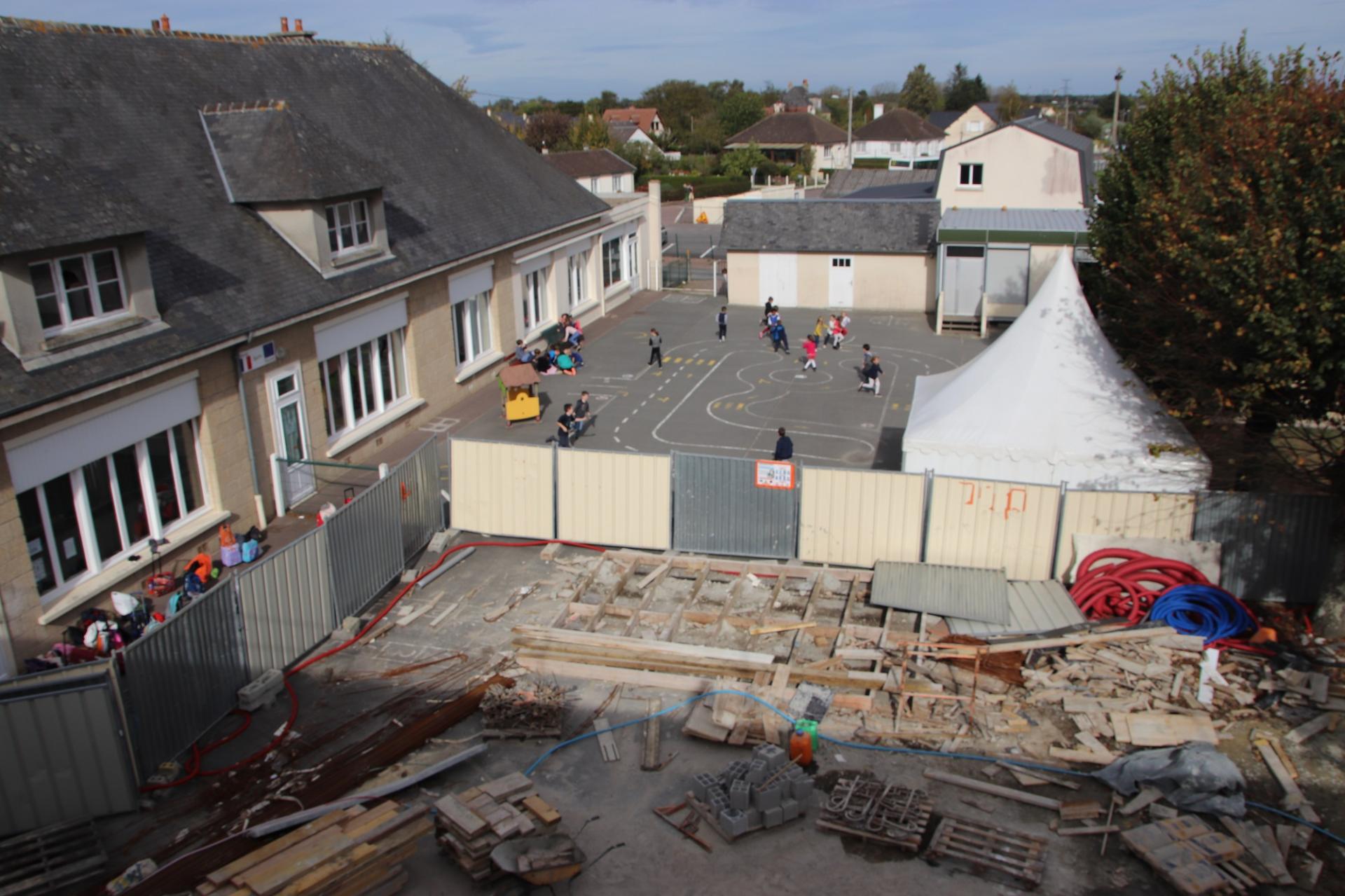 Vue du toits de l ecole